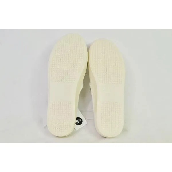 A New Day Women's Monisha Sneakers Knot Slip On Mule Backless White 8.5