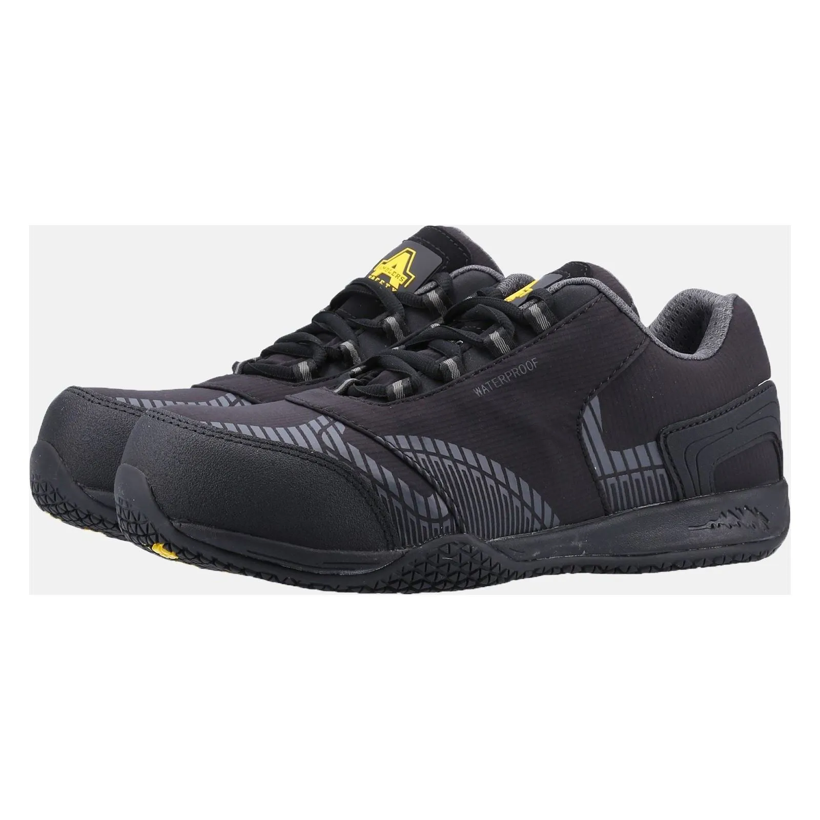 Amblers Safety FS29C Softshell Black Safety Trainers