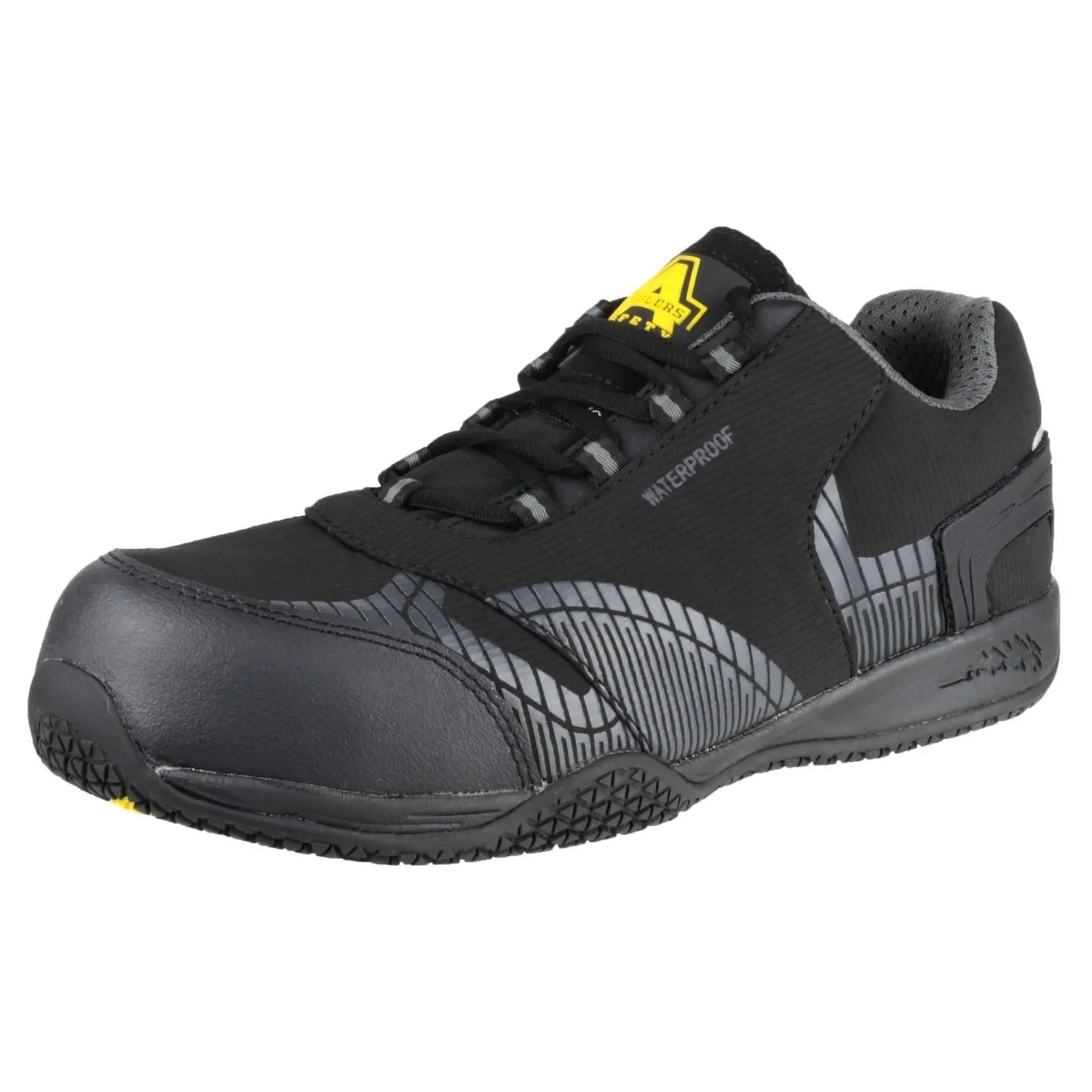 Amblers Safety FS29C Softshell Black Safety Trainers