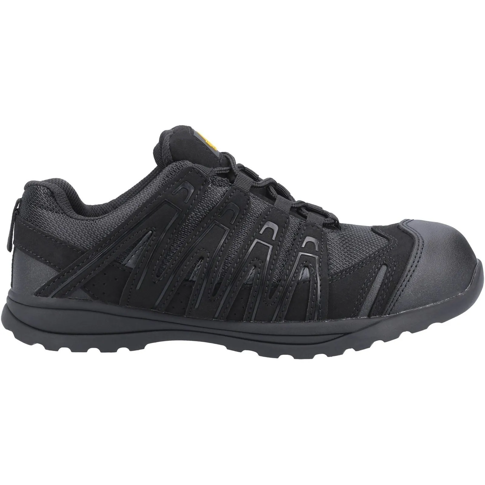 Amblers Safety FS40C Mesh/Microfibre Black Safety Trainers