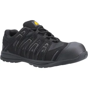 Amblers Safety FS40C Mesh/Microfibre Black Safety Trainers