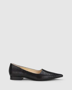 Beatrix Flat - Black Snake
