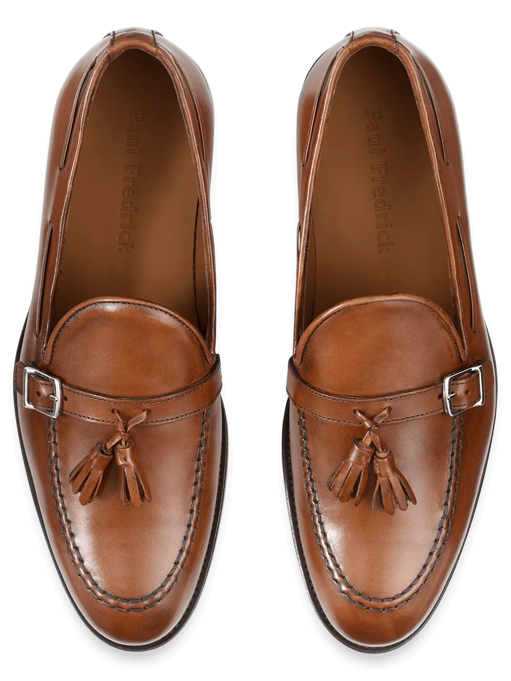 Beckham Tassel Loafer - Chestnut