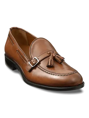 Beckham Tassel Loafer - Chestnut