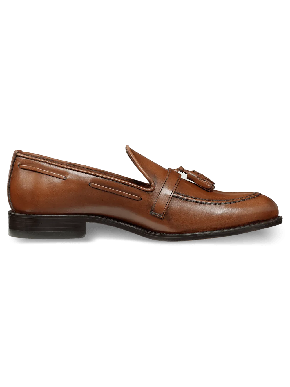 Beckham Tassel Loafer - Chestnut