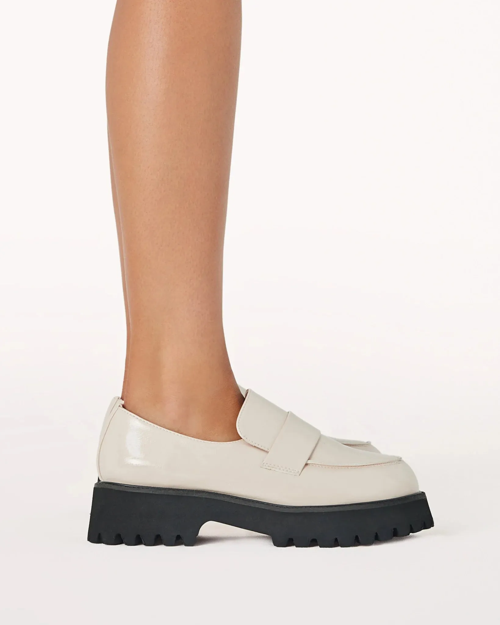 Billini Crinkle Patent Cruz Loafer