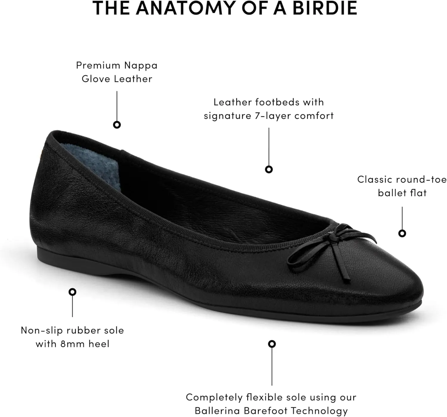 Birdies Women's Hummingbird, Ballet Flats