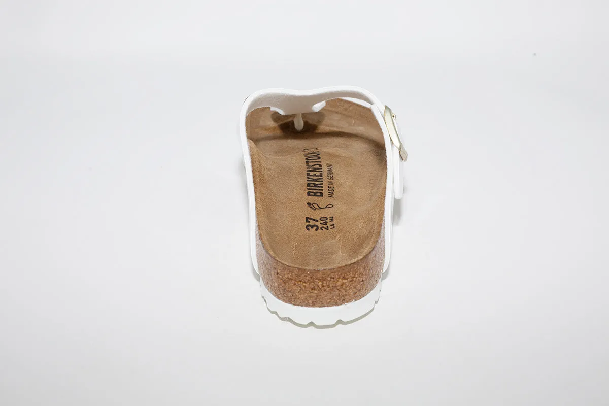 BIRKENSTOCK - GIZEH TOE-POST MULE - WHITE