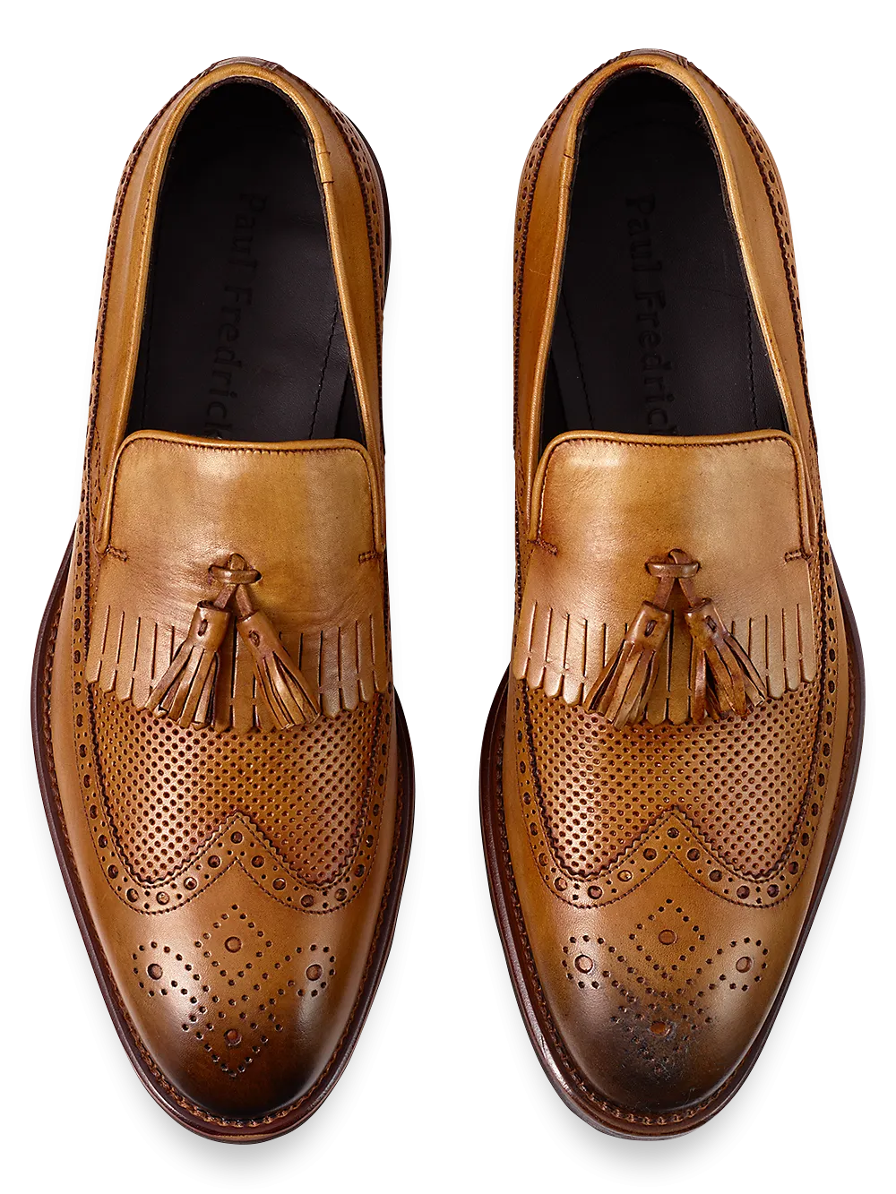 Byron Tassel Loafer - Chestnut