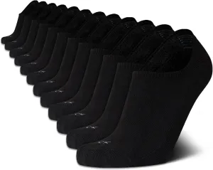 Calvin Klein Men's Liner Socks - 12 Pack Cushioned Non-Slip No Show Sneaker Loafer Socks - Ultra Low Cut Socks for Men (7-12)