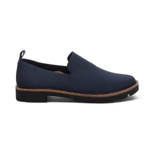 Chloe Women Slip On Loafers Navy