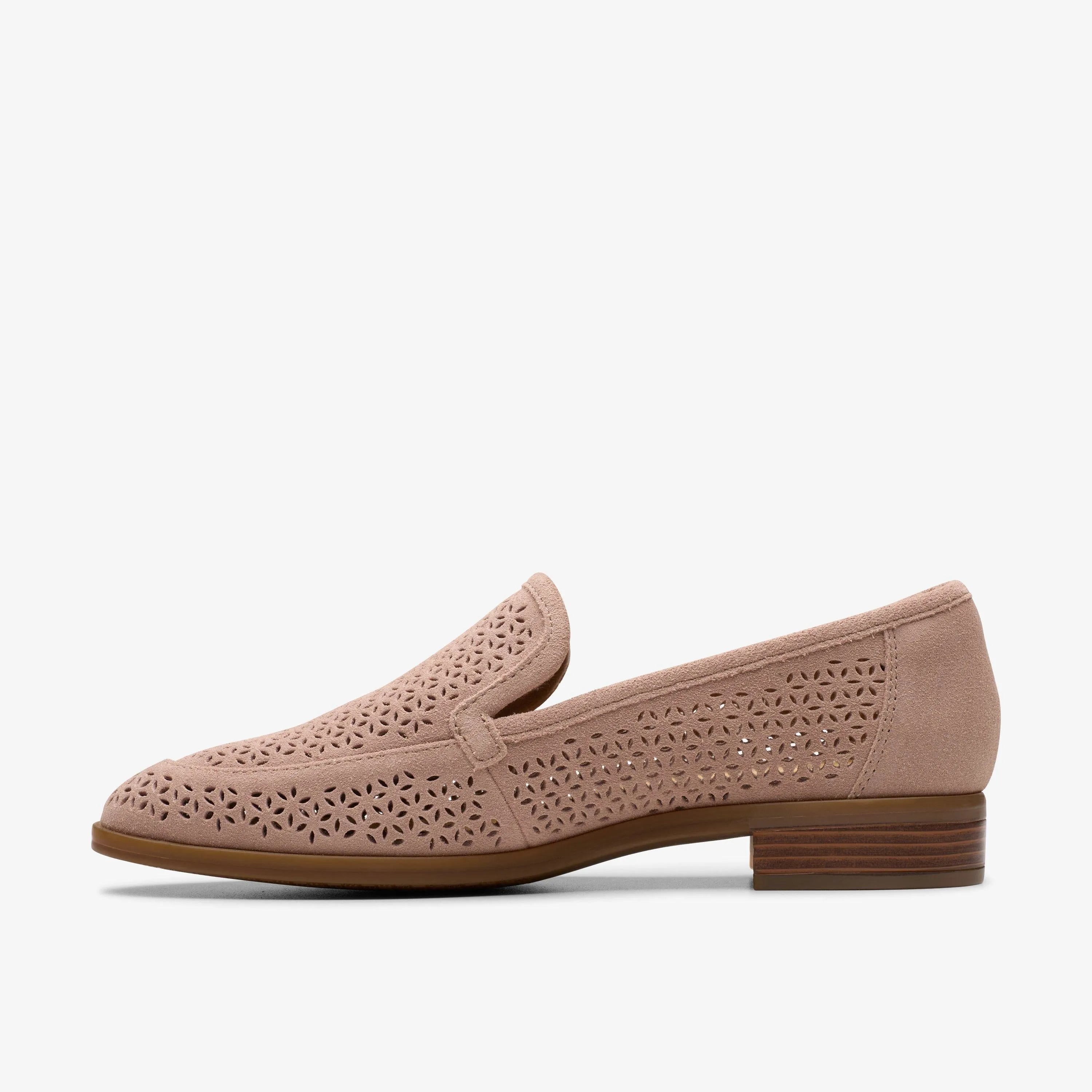 Clarks Women Trish Cove Mauve Suede 26181774