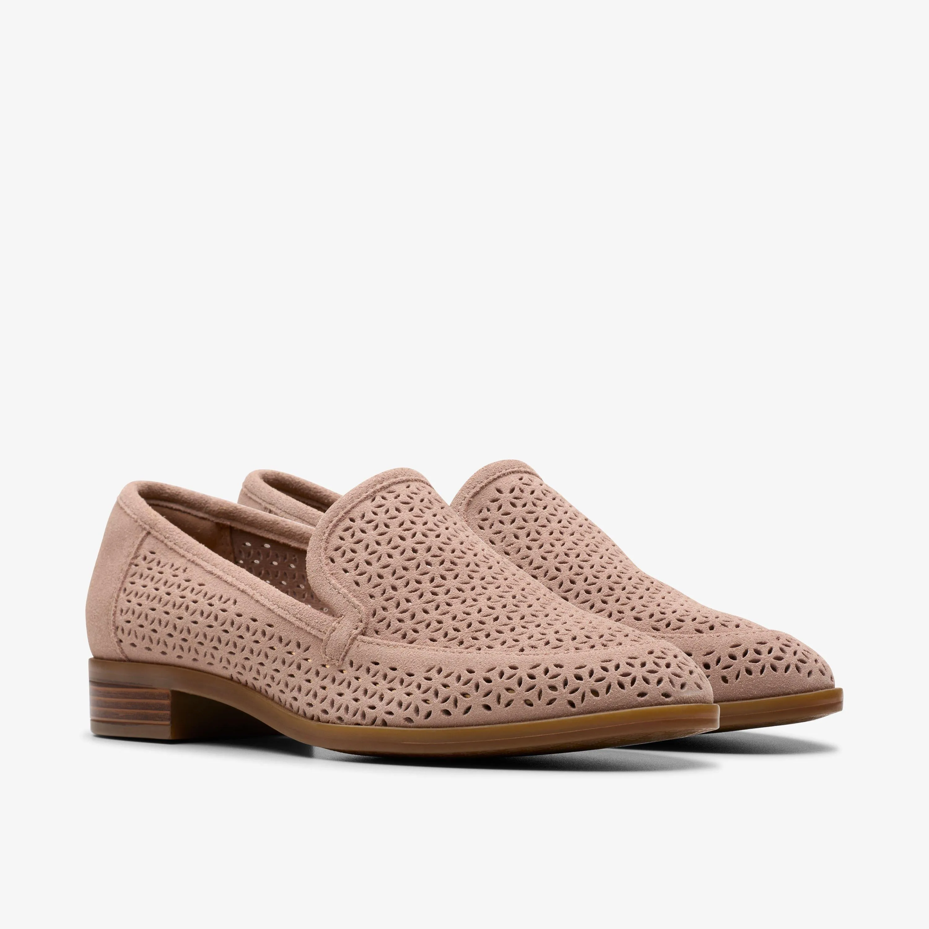 Clarks Women Trish Cove Mauve Suede 26181774