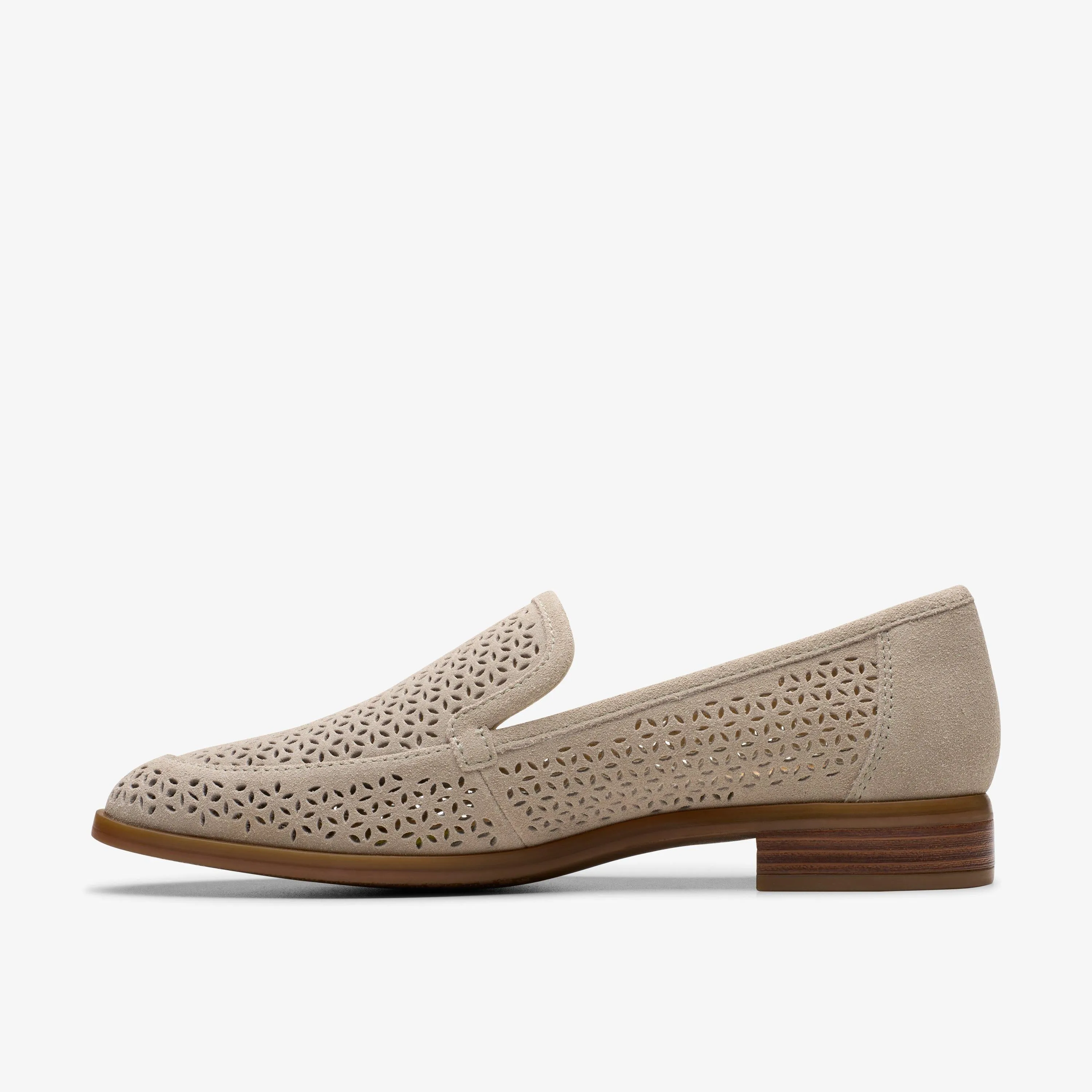 Clarks Women Trish Cove Stone Suede 26181775
