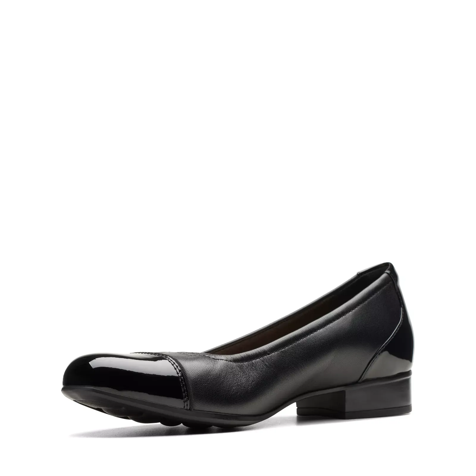 Clarks Women's Juliet Step Black Leather 26175430
