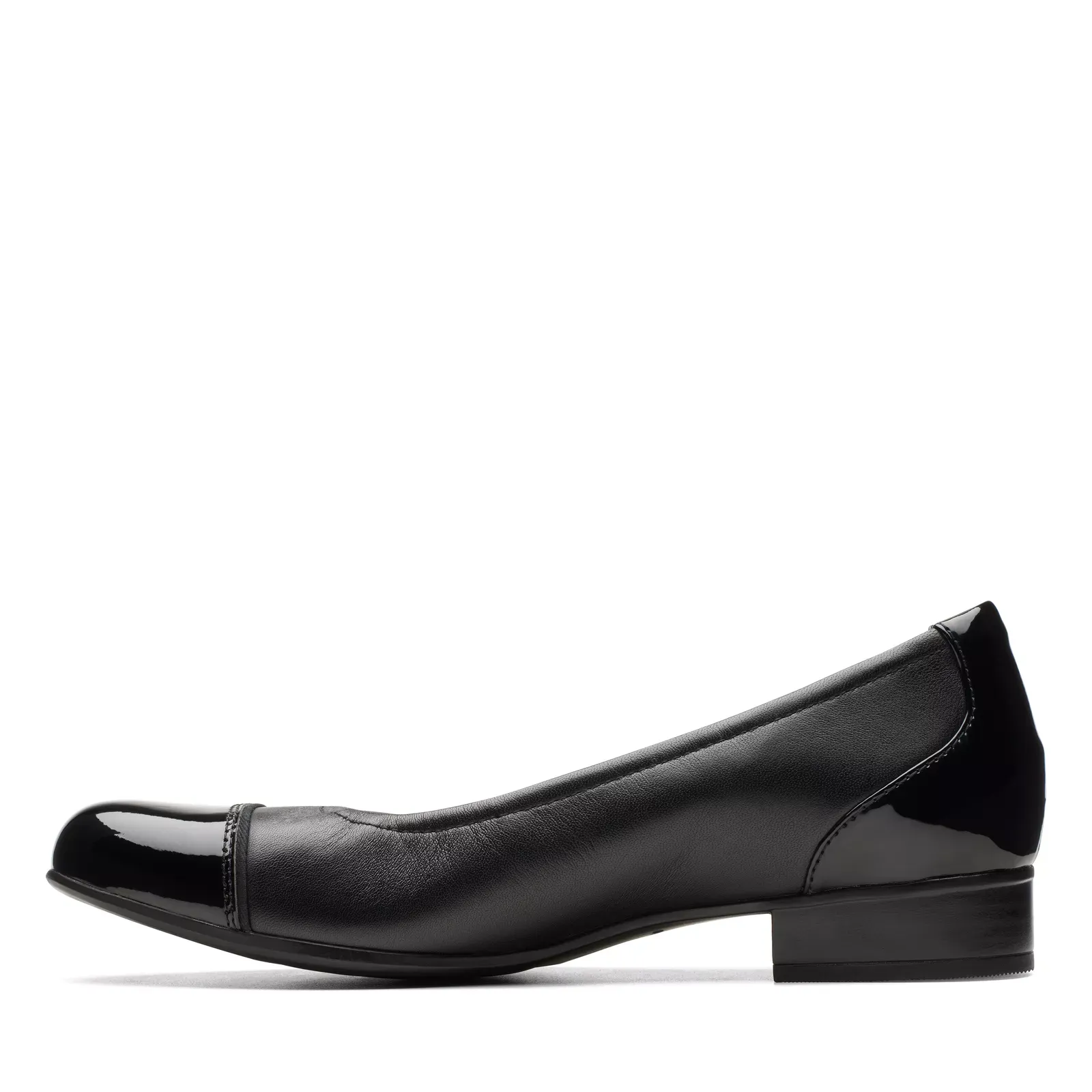 Clarks Women's Juliet Step Black Leather 26175430