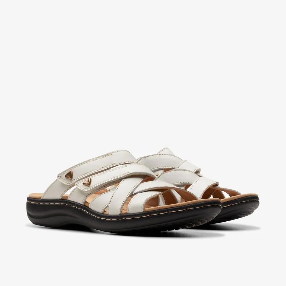 Clarks Women's Laurieann Bali Off White Leather 26177328