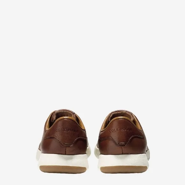 Cole Haan GRANDPRO TENNIS Mens Leather Trainers Brown