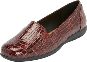 Comfortview Women's Wide Width The Leisa Flat