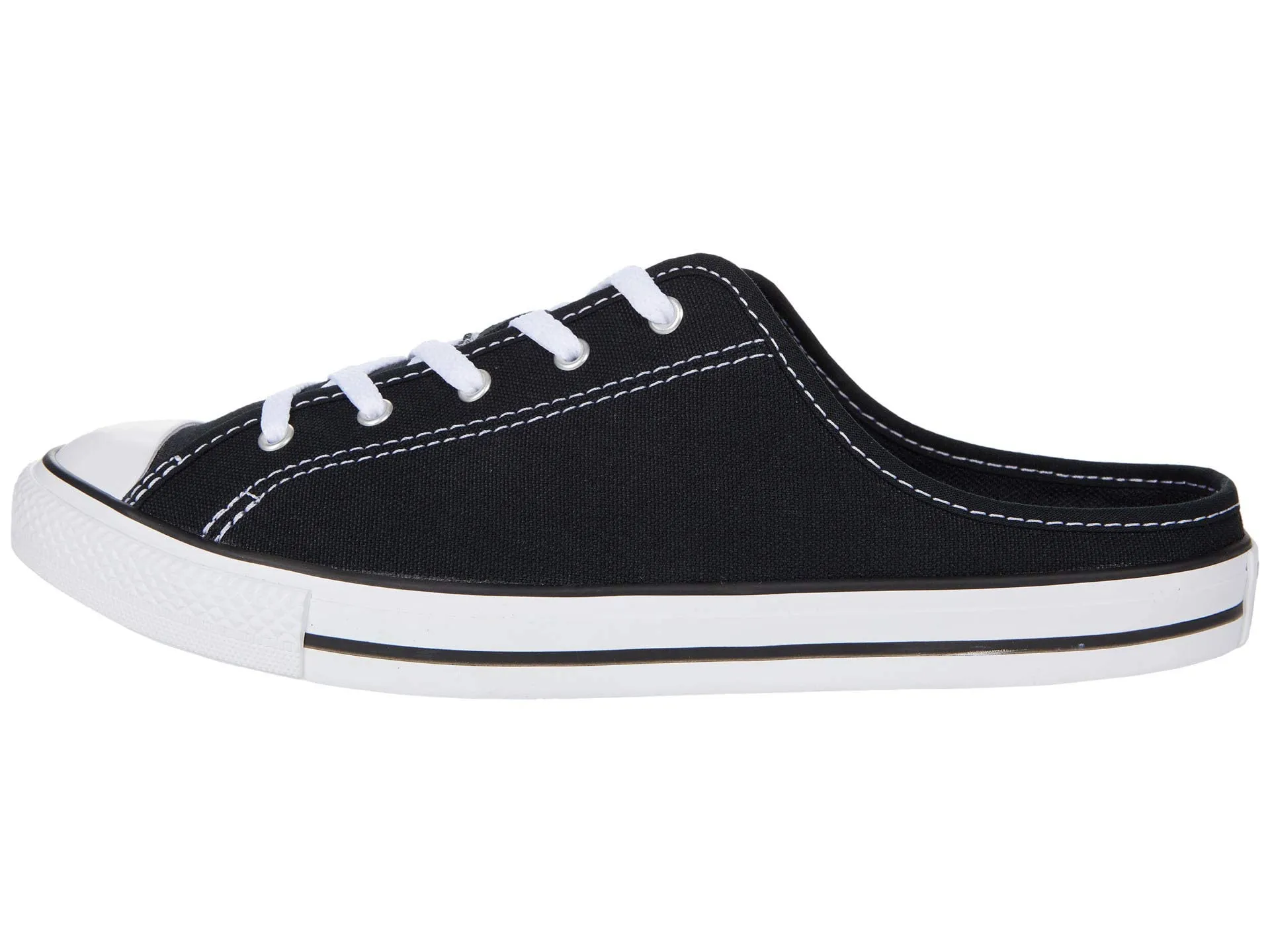 Converse Chuck Taylor All Star Dainty Mule Slip-On Black/Black/White 1 5 B (M)
