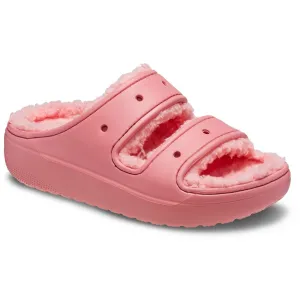 Crocs Classic Cozzzy Sandal Ladies Summer Hot Blush