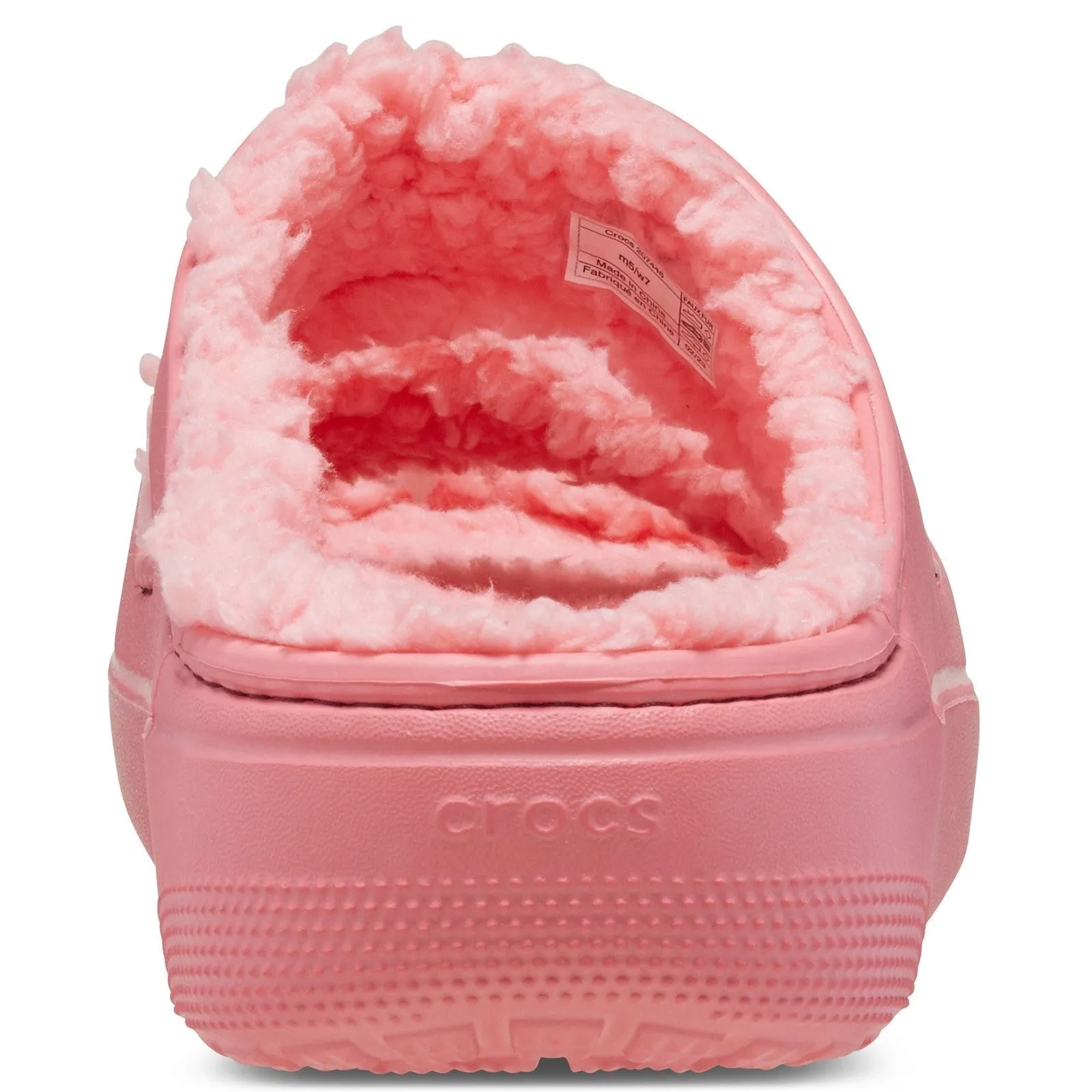 Crocs Classic Cozzzy Sandal Ladies Summer Hot Blush