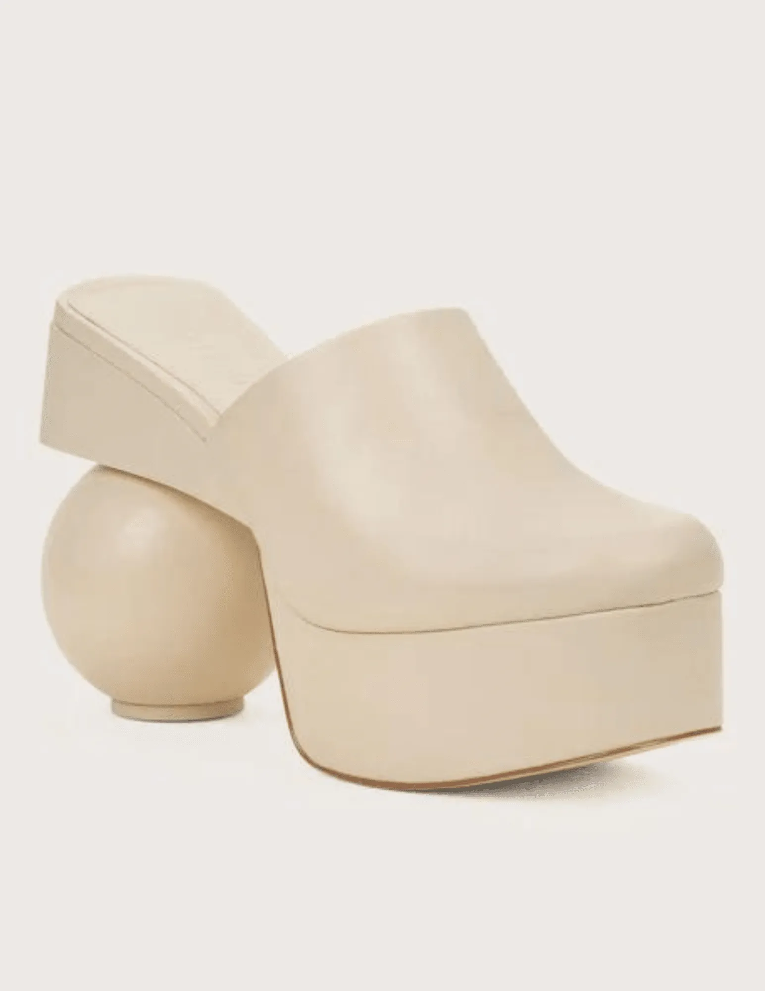 Cult Gaia Maude Platform Leather Mule