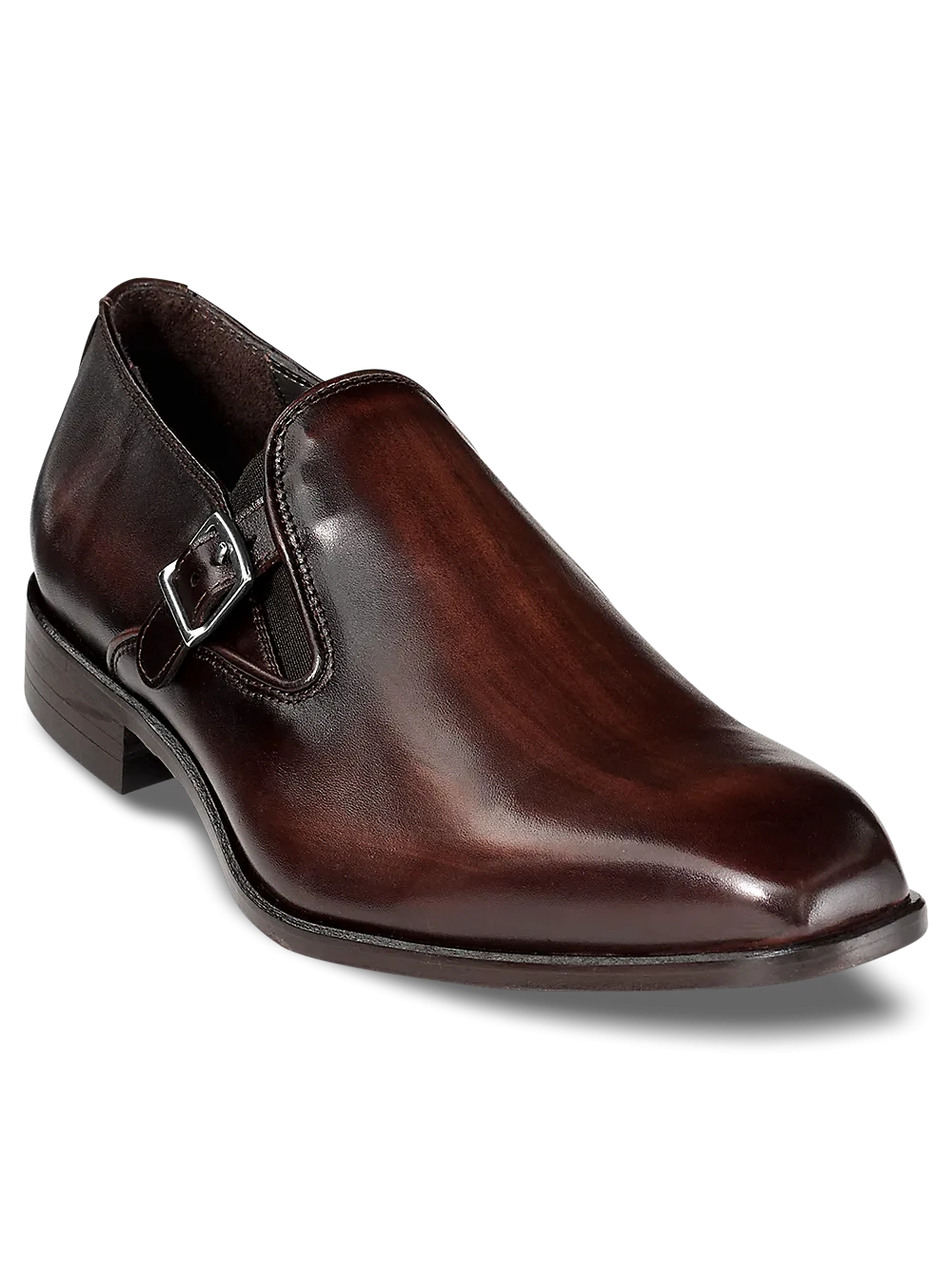 Damon Monk Strap Loafer - Chocolate