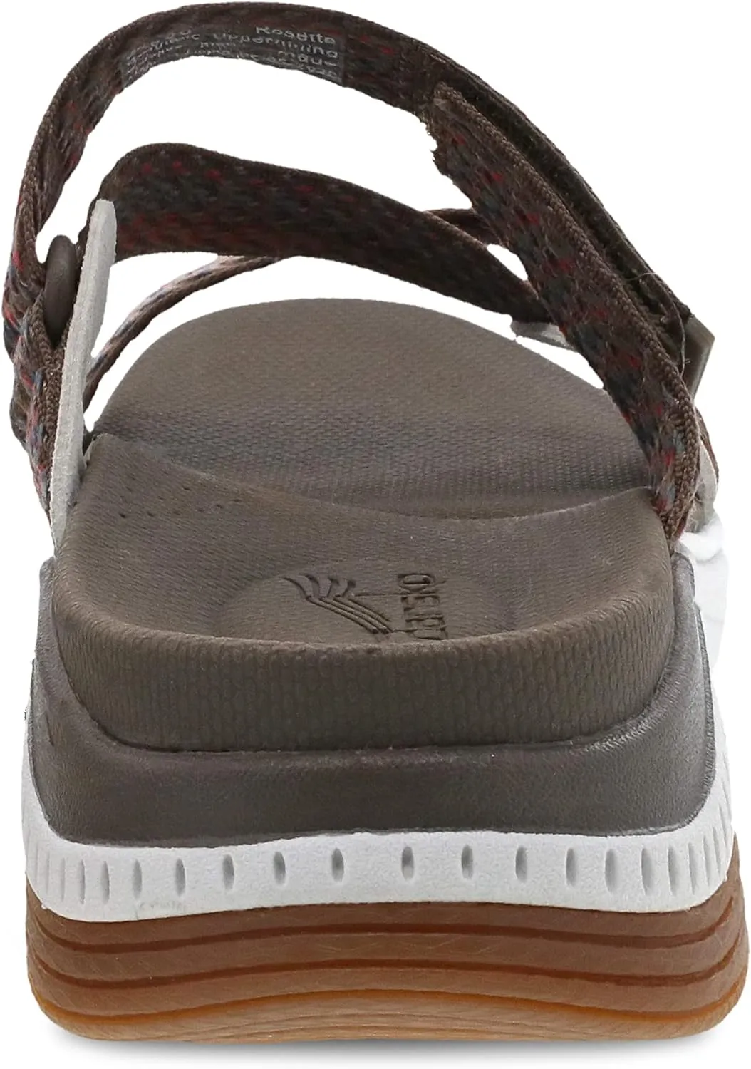 Dansko Rosette Slip-On Sport Sandal for Women - Lightweight EVA Midsole and Rubber Outsole - Natural Arch Technology for Added Support - Hook and Loop Closure