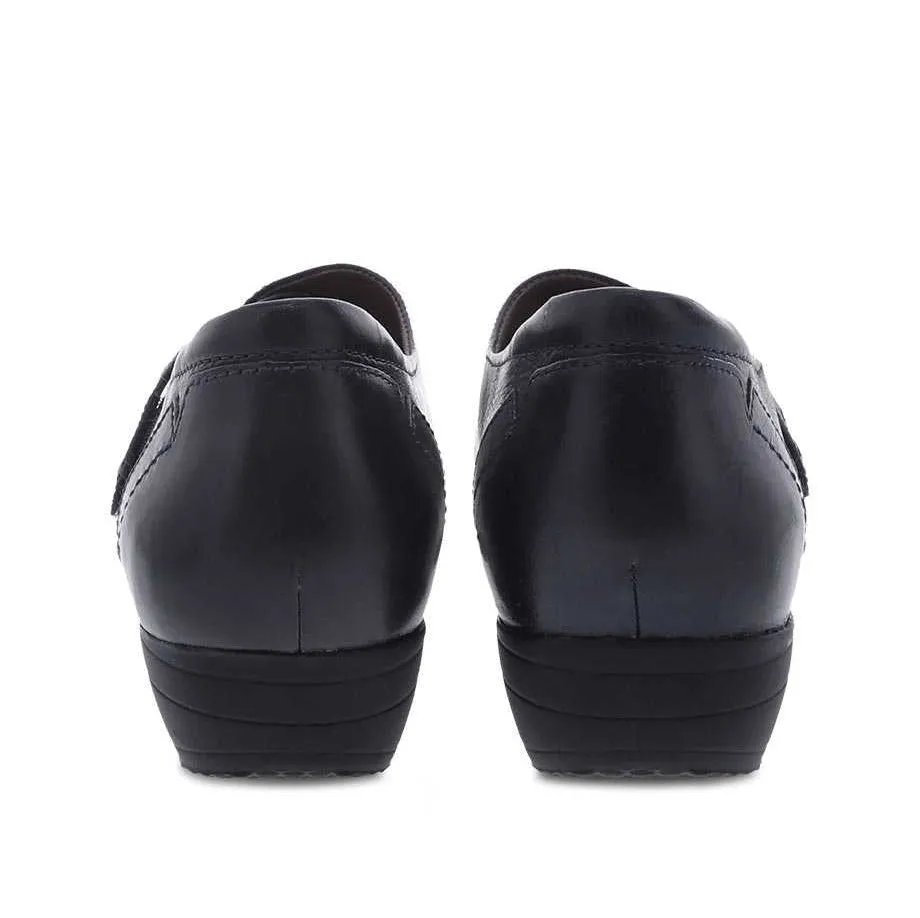 Dansko Women's Franny Navy Burnished Calf 5500550200