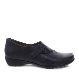 Dansko Women's Franny Navy Burnished Calf 5500550200