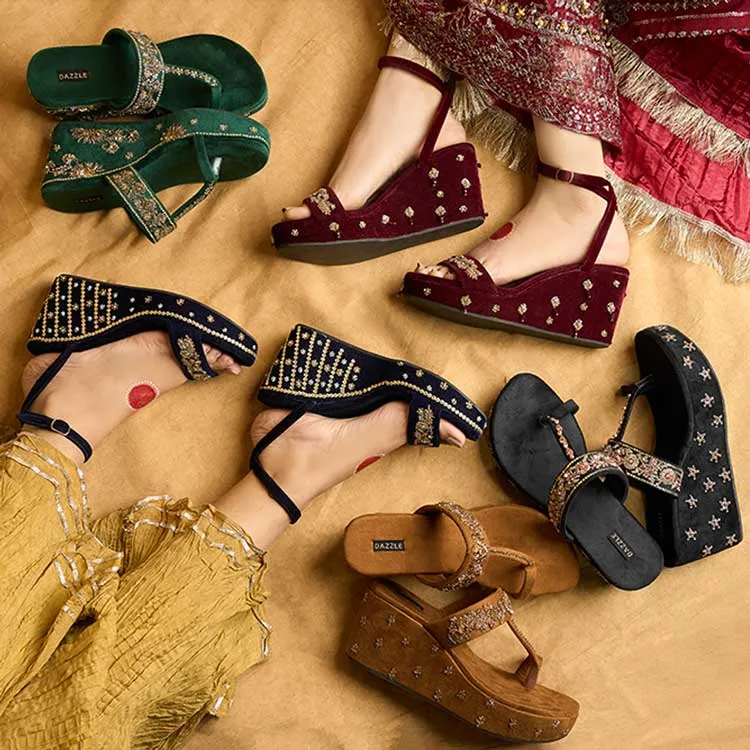 Dazzle By Sarah - Aabeer Sandal