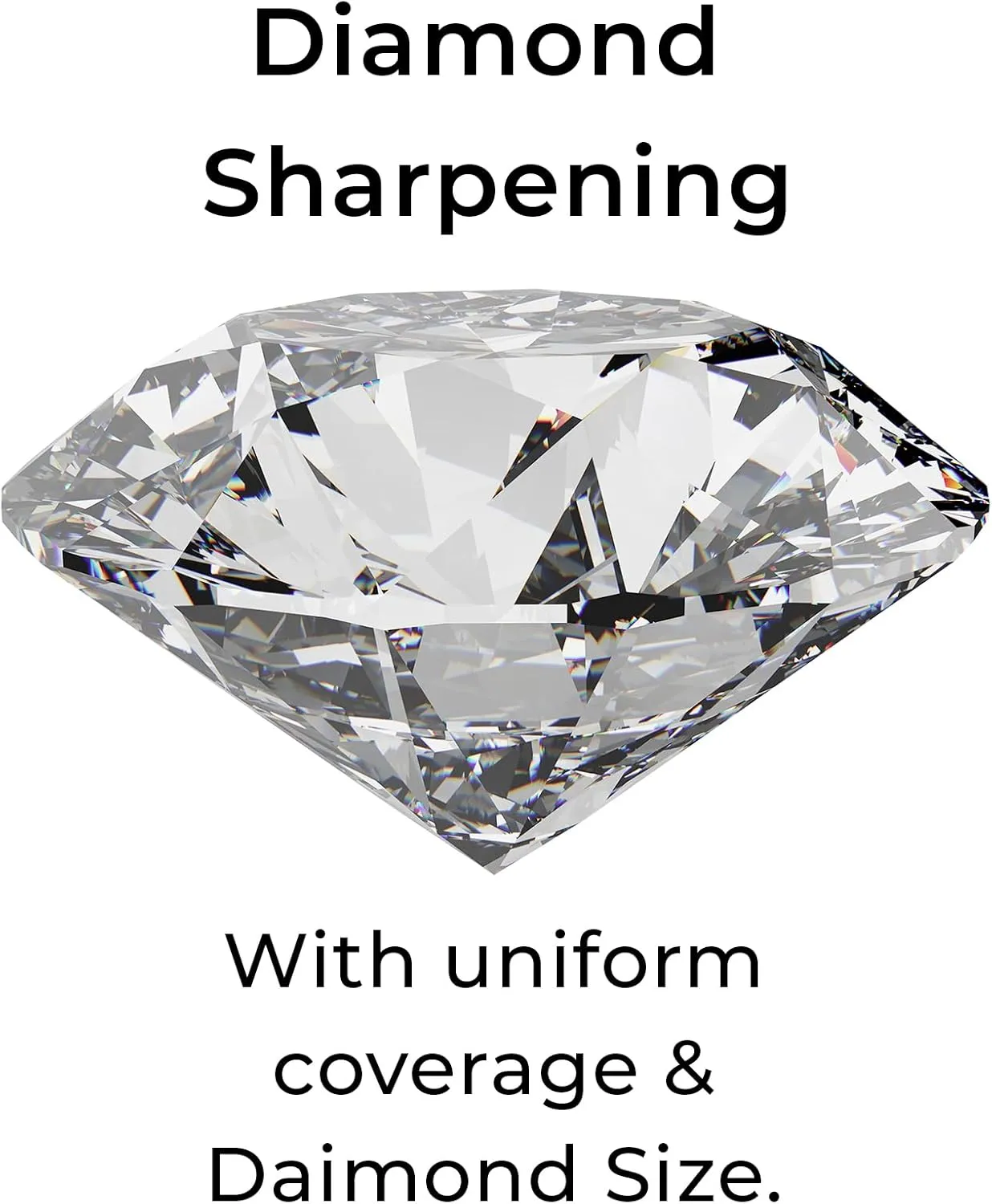 DMT D8C Dia-Sharp Diamond Knife Sharpener, Coarse Diamond Sharpening Stone, 8-Inch