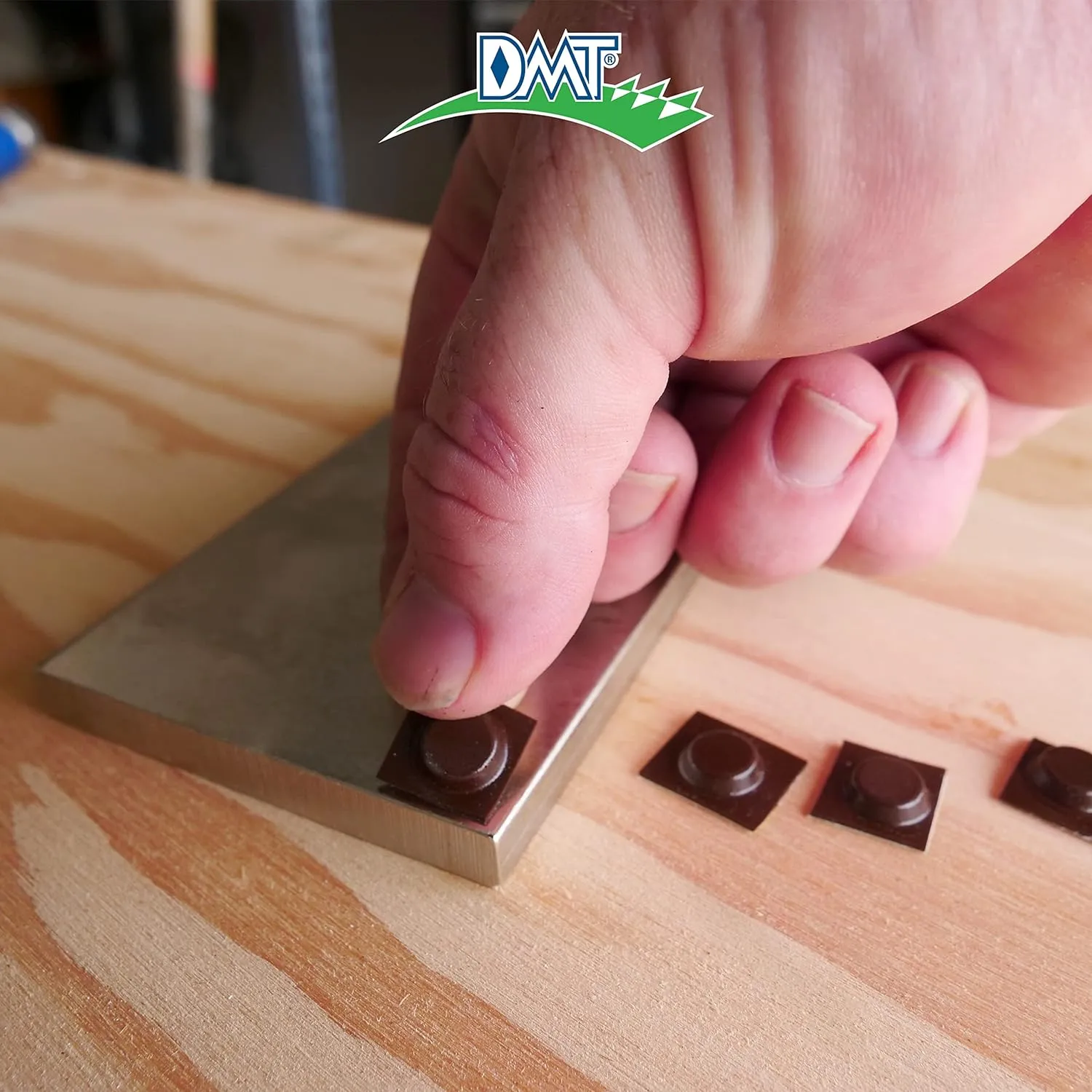 DMT D8C Dia-Sharp Diamond Knife Sharpener, Coarse Diamond Sharpening Stone, 8-Inch