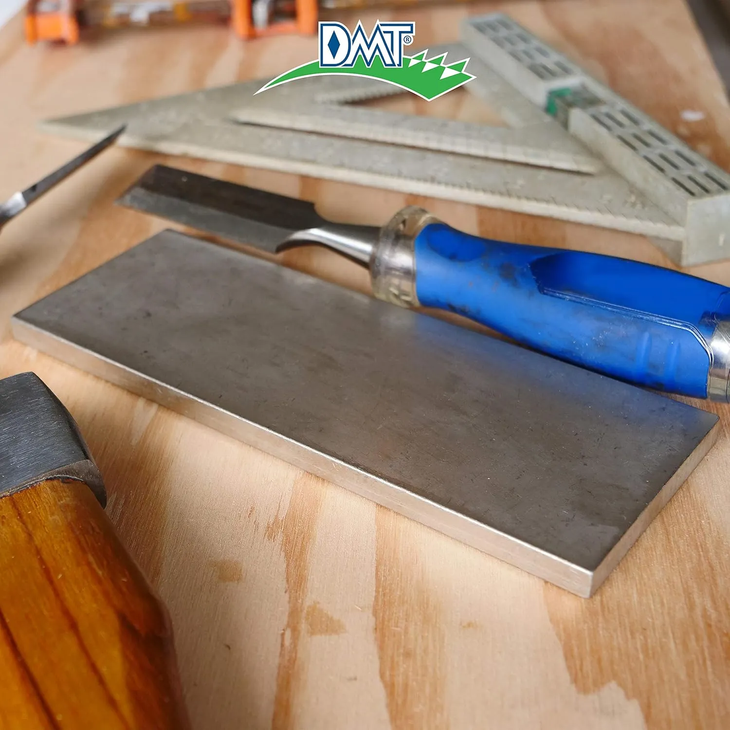 DMT D8C Dia-Sharp Diamond Knife Sharpener, Coarse Diamond Sharpening Stone, 8-Inch