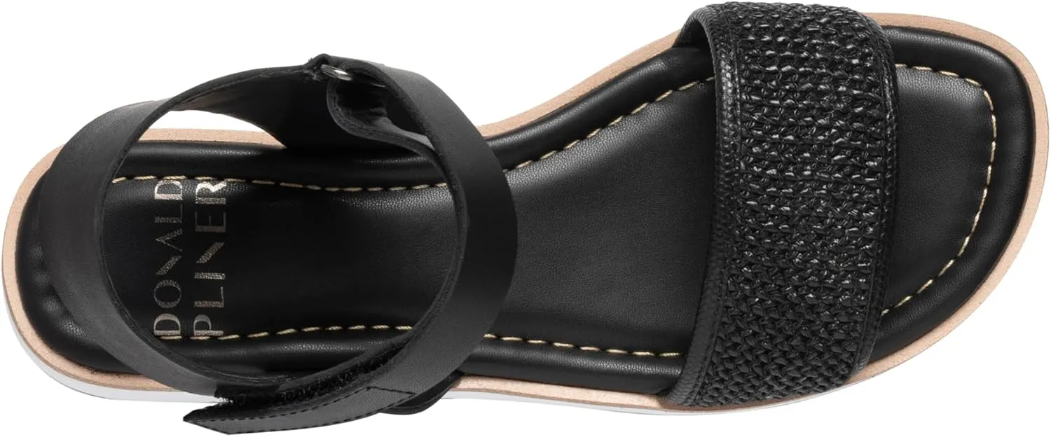 Donald Pliner Women's Kinsley Raffia Wedge Sandal