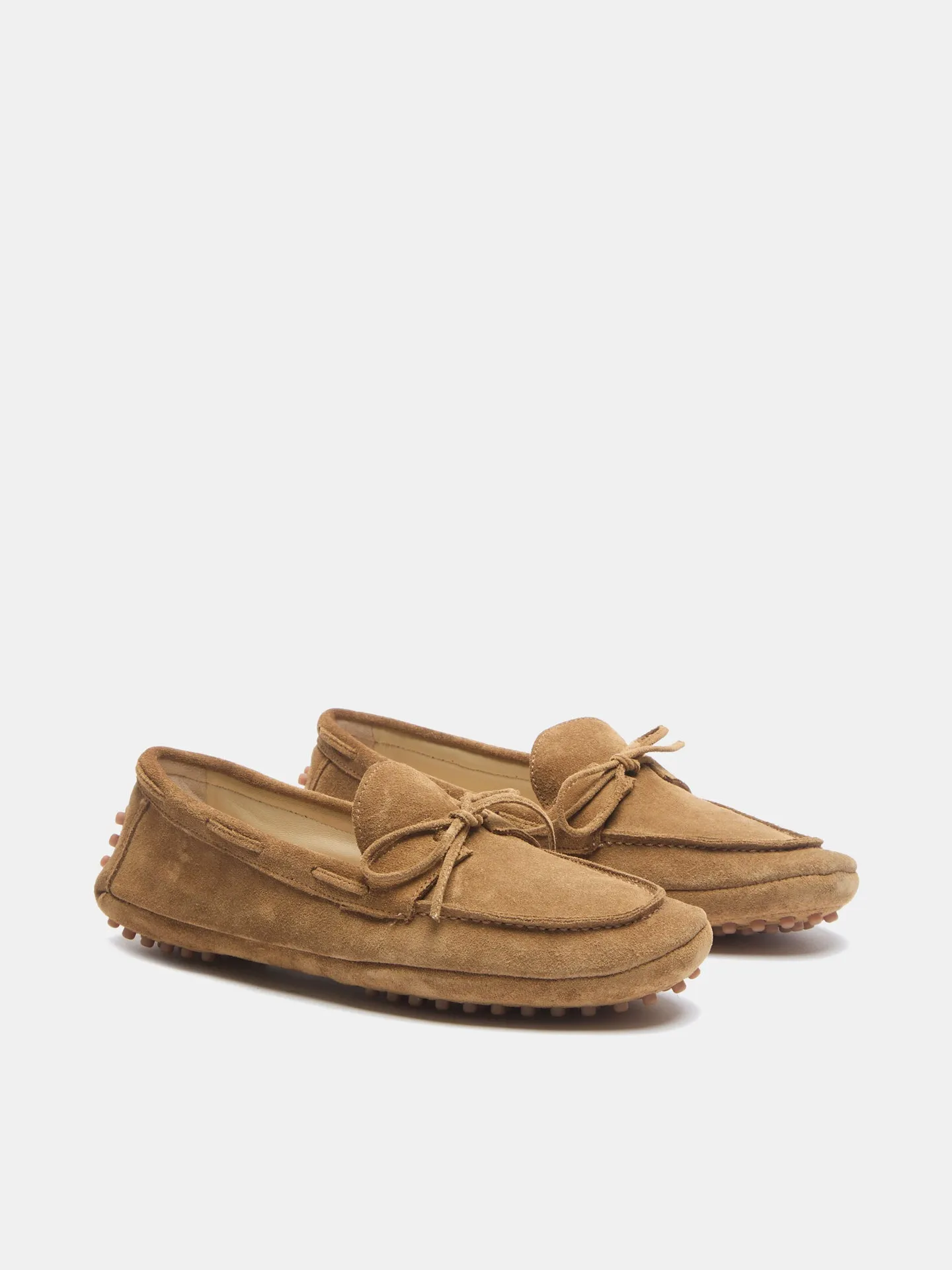 Driver Moccasin / Taupe Suede