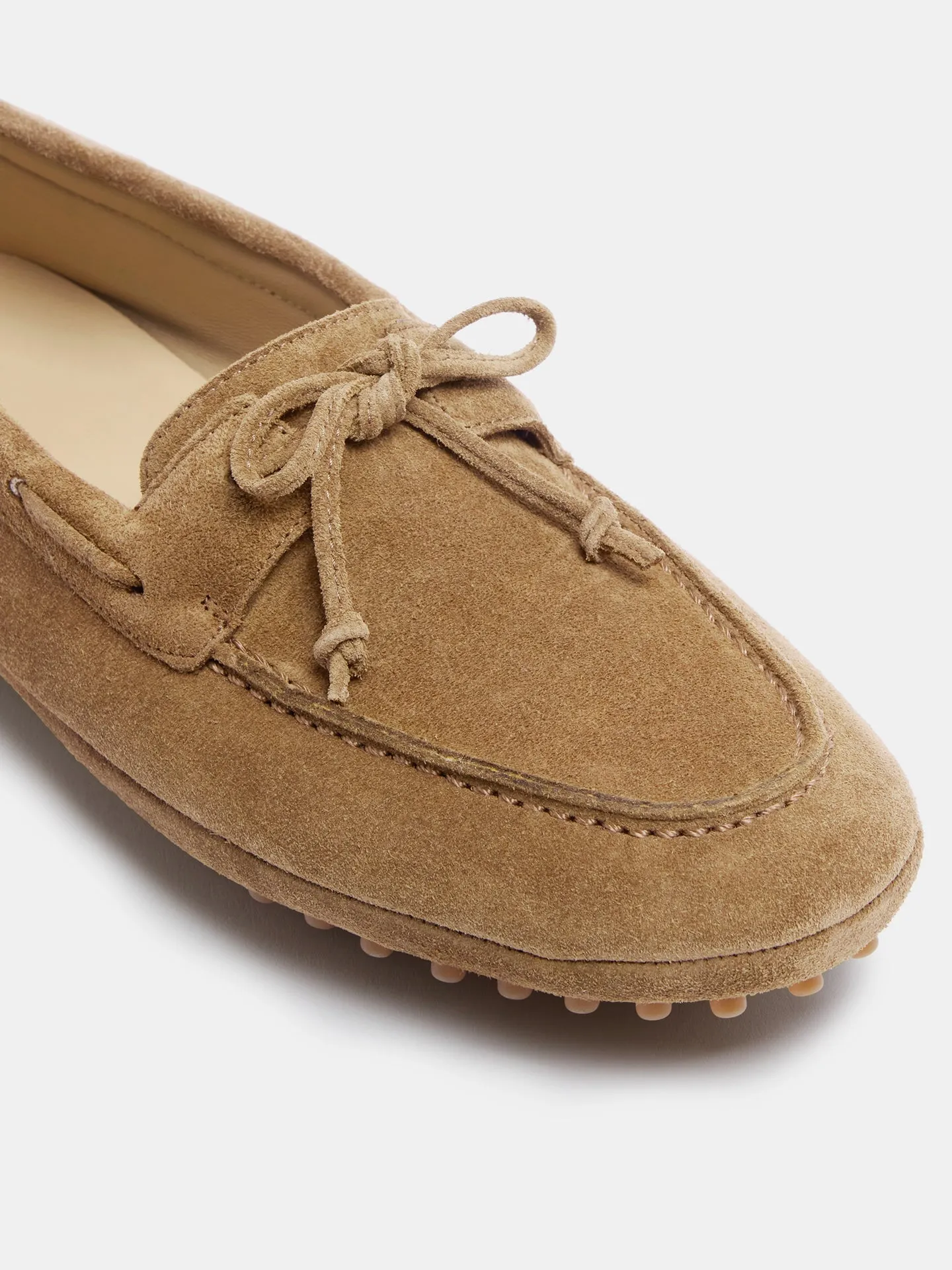 Driver Moccasin / Taupe Suede
