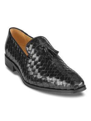 Everett Tassel Loafer - Black