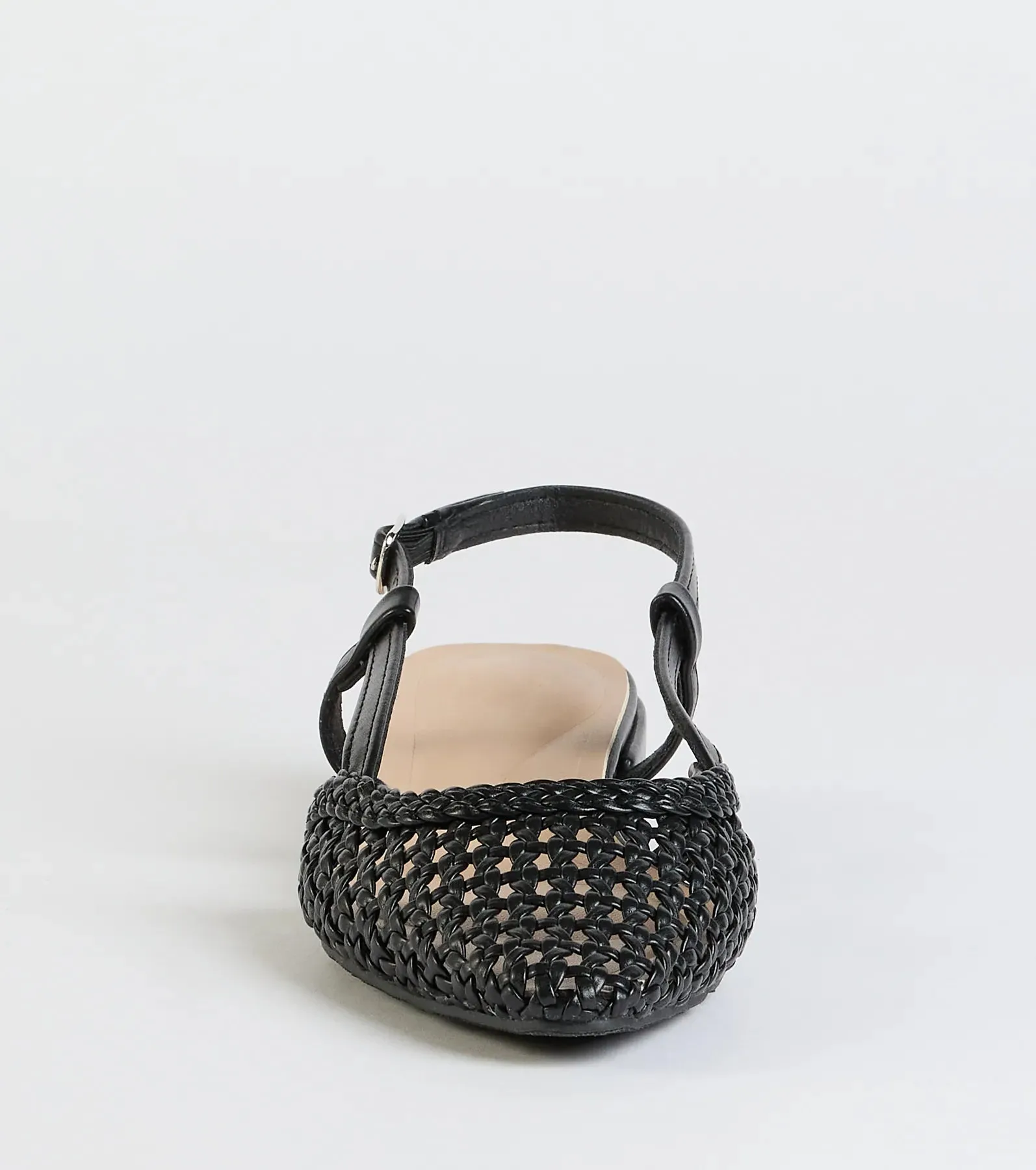 Feels Like Spring Braided Slingback Sandals
