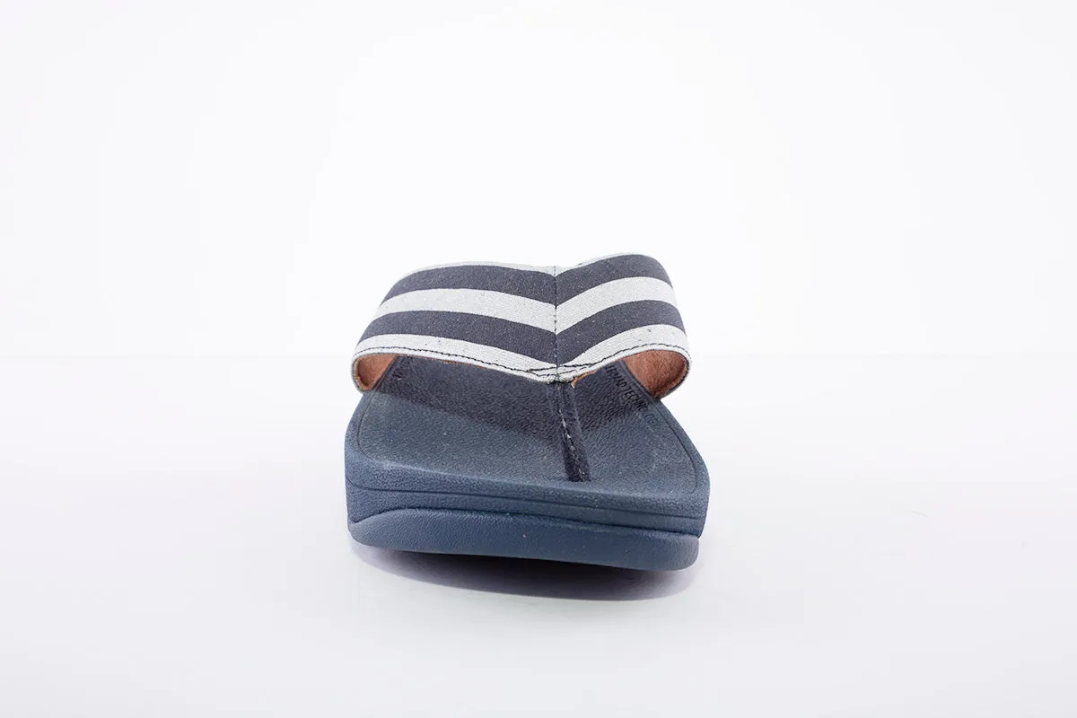 FITFLOP - MILLIE STRIPE NAVY/SILVER