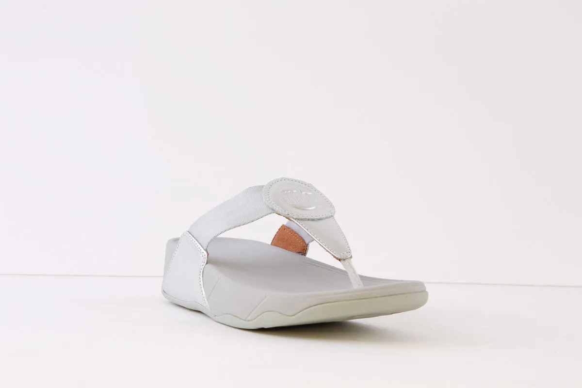 FITFLOP - WALKSTAR TOE-POST MULE - SILVER