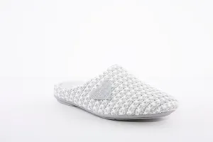GARZON - 5501.345 FLAT KNIT MULE SLIPPER - GREY