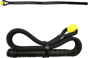 Golf Swing Rope Training Aid, Fitness Equipment Trainer with Ball On for Practice, Posture Corrector, Exercise Assistance, Workout, Speed, Strength Link, Warm-up for Buddy, Golf Lovers, Beginners