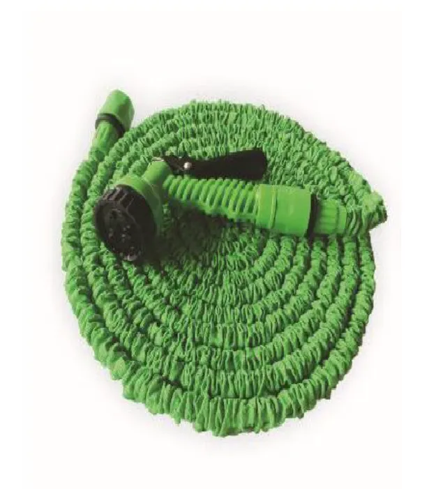 Green and Blue Flexible Gardening Hose