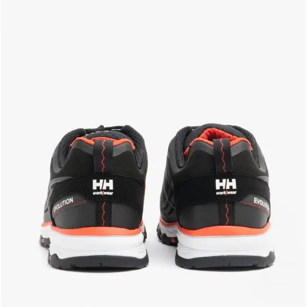 Helly Hansen CHELSEA EVOLUTION LOW Mens Safety Trainers Black/Orange