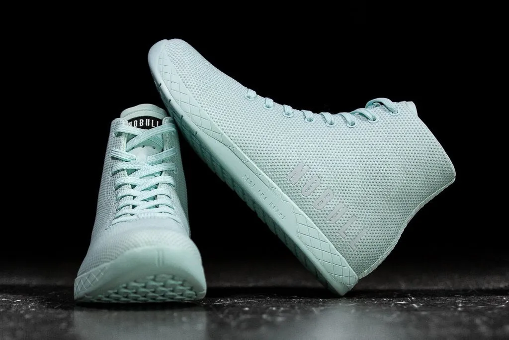 HIGH-TOP BLUE GLASS TRAINER (MEN'S)