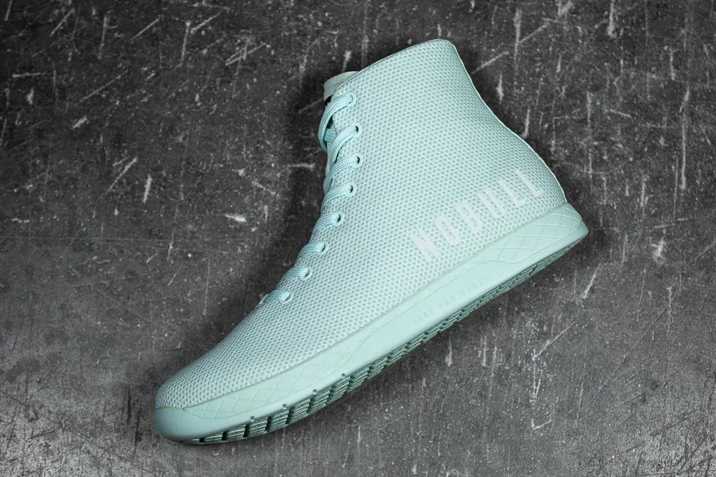 HIGH-TOP BLUE GLASS TRAINER (MEN'S)