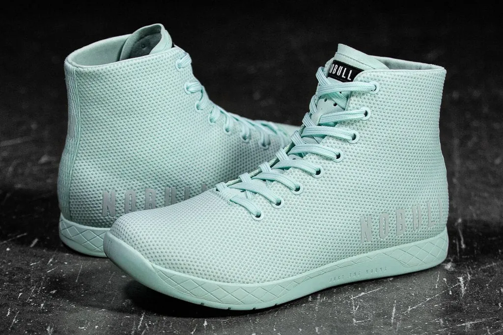 HIGH-TOP BLUE GLASS TRAINER (MEN'S)