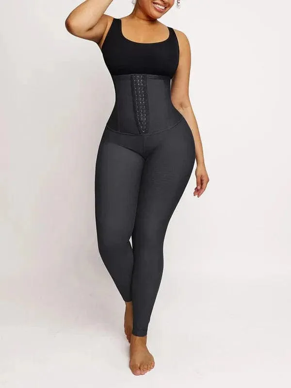 High Waist Denim Tummy Control Shaper Pants